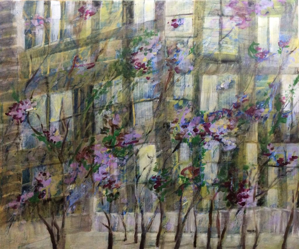 Moskau Na Taganke, Acryl auf Leinwand, 80 x 70 cm
