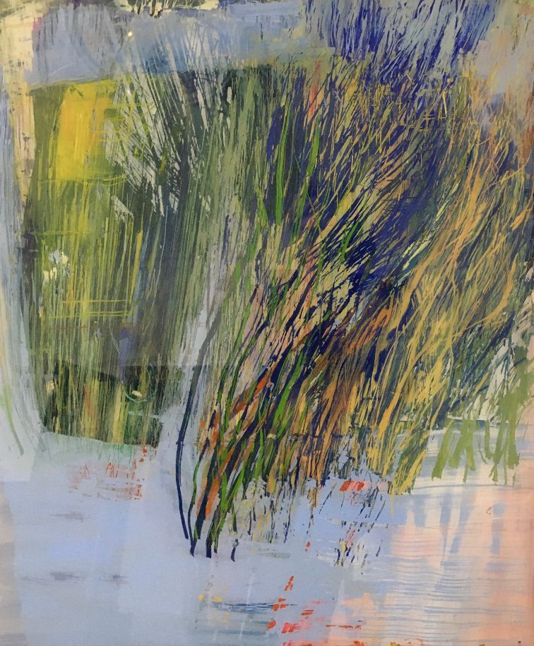 Culture or nature, Acryl hinter Glas, 50 x 60 cm
